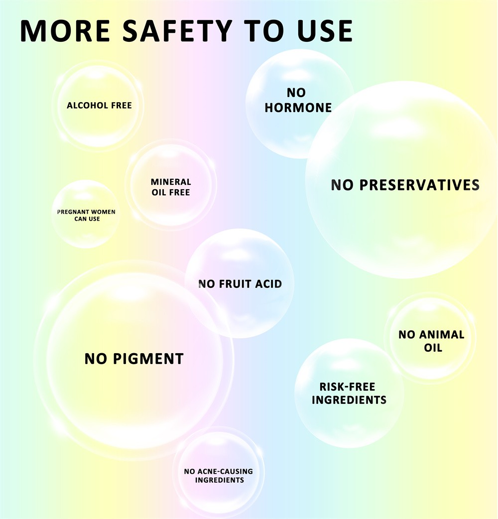 Rainbow hydrogel gelmask Rainbow hydrogel gelmask