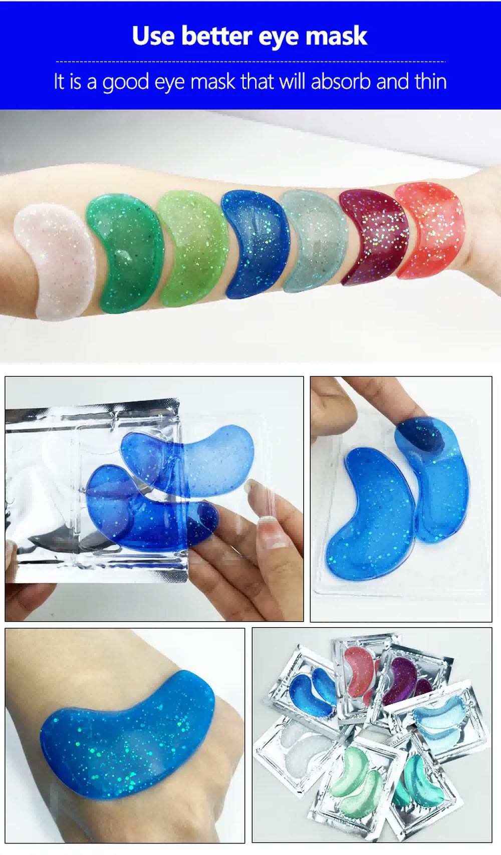 Eye patches for wrinkles Eye patches for wrinkles