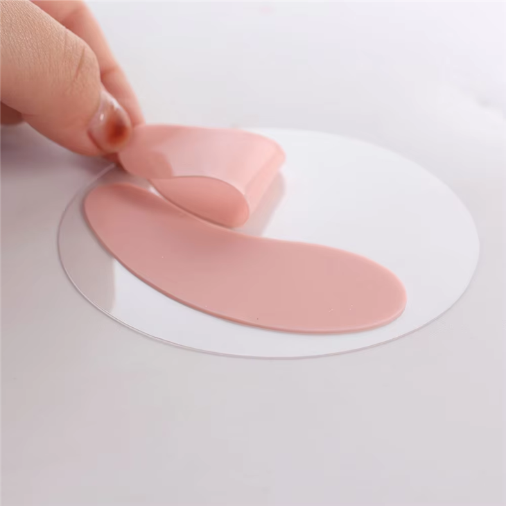 Reusable silicone eye pads